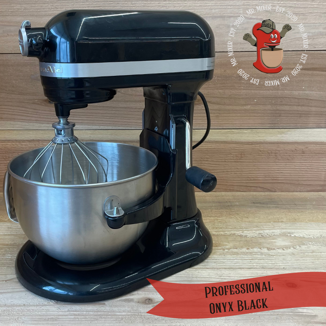 KitchenAid Professional 600 ブラック（再整備品） Mr. Mixer Upgraded KitchenAid Professional 600 (KF26M1XER) 6 Quart