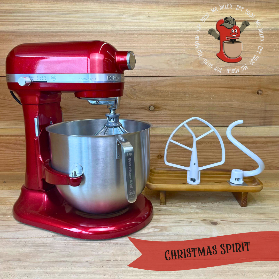 Mr. Mixer Upgraded KitchenAid Christmas Spirit With Coated Attachments