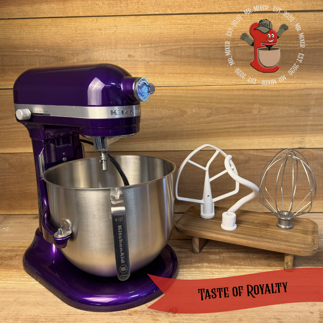 Mr. Mixer Signature Upgraded KitchenAid Taste of Royalty With