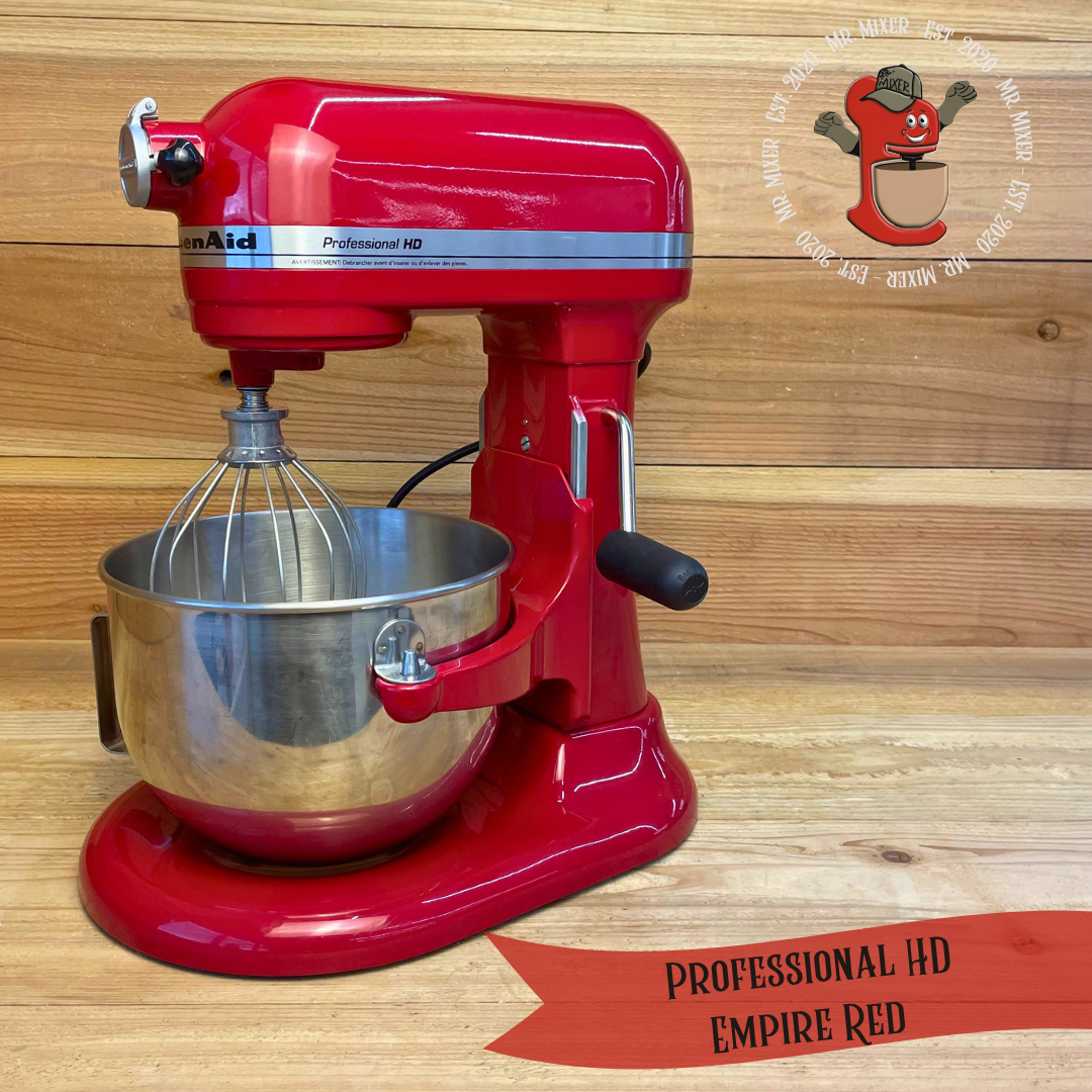 Mr. Mixer Upgraded KitchenAid Professional (KP26M9XCER) 6 Quart