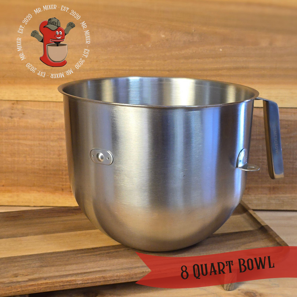 Stainless Steel Bowl Kitchenaid Commercial Quart Stand Mixer 8qt