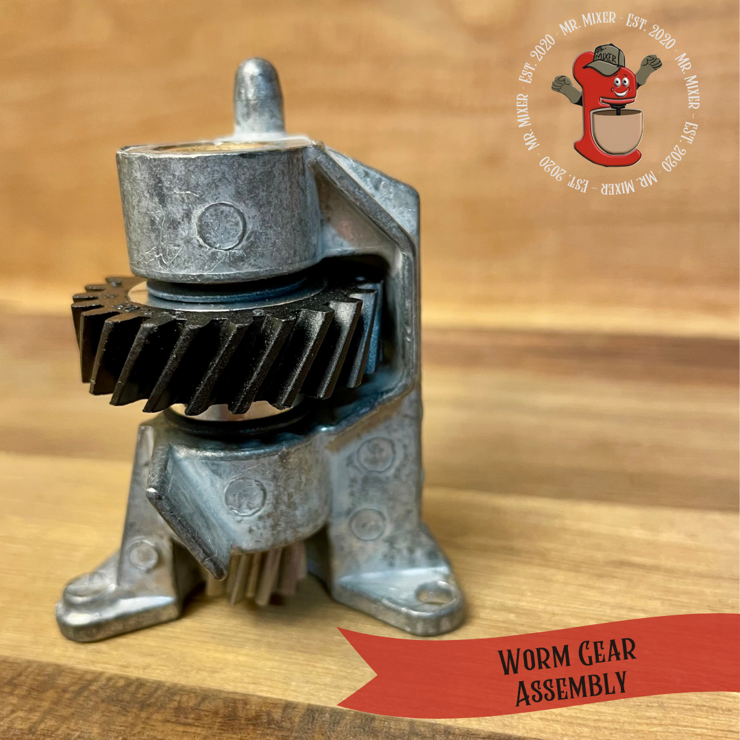 Worm Gear Assembly (Upgraded Brass Bushings)