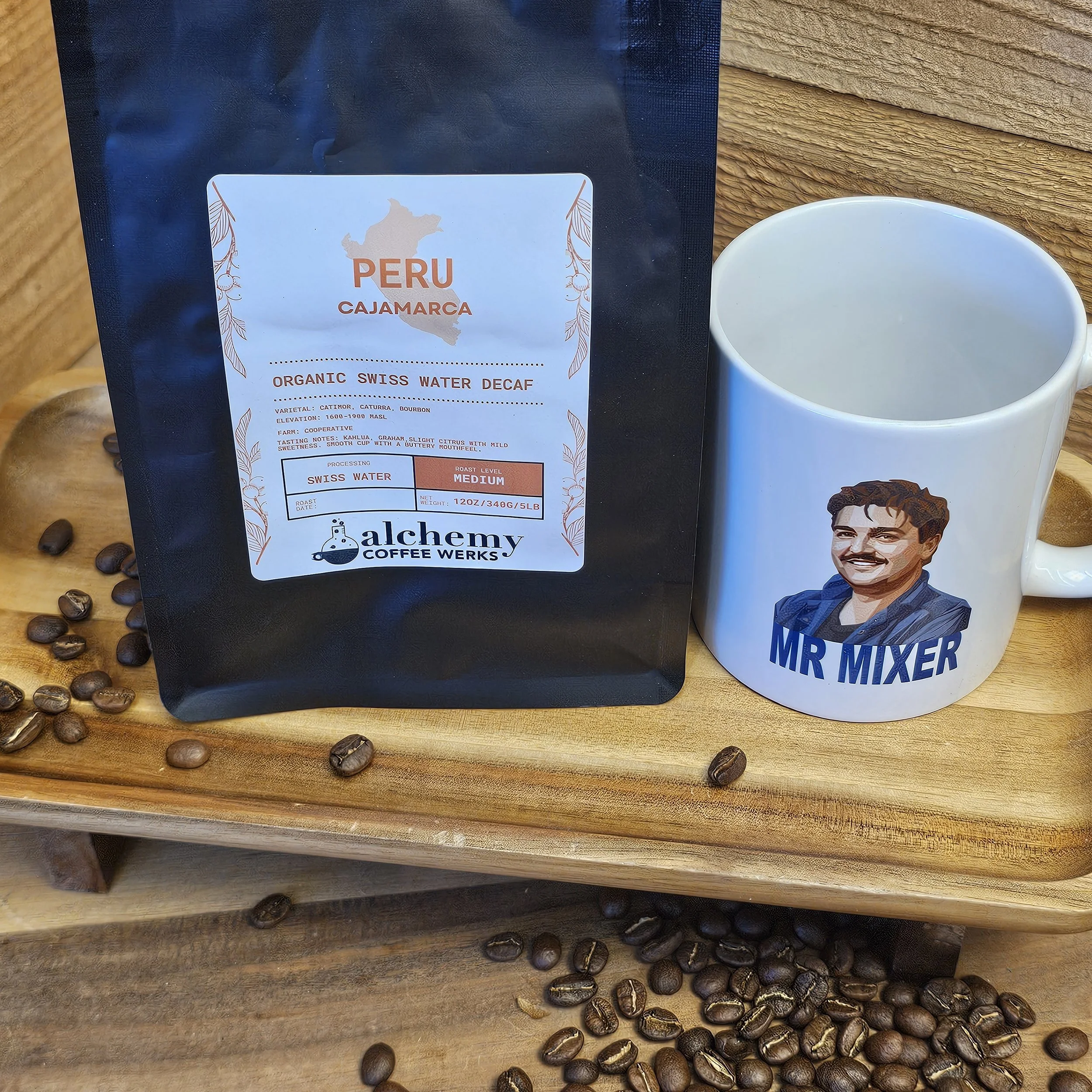 Fair Trade Organic Peru Cajamarca Decaf 12oz