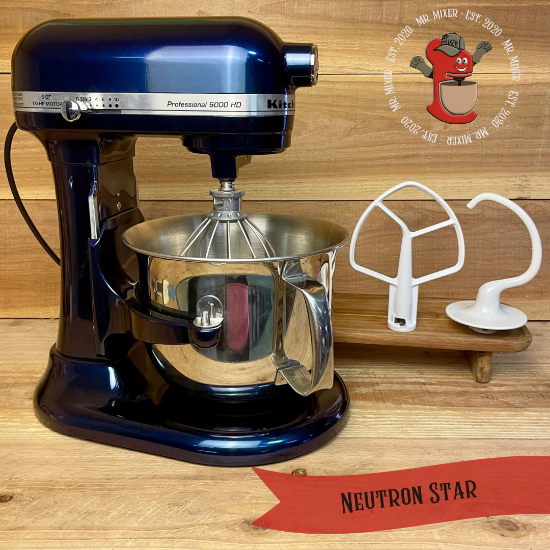 Mr. Mixer Upgraded KitchenAid Neutron Star With Coated Attachments