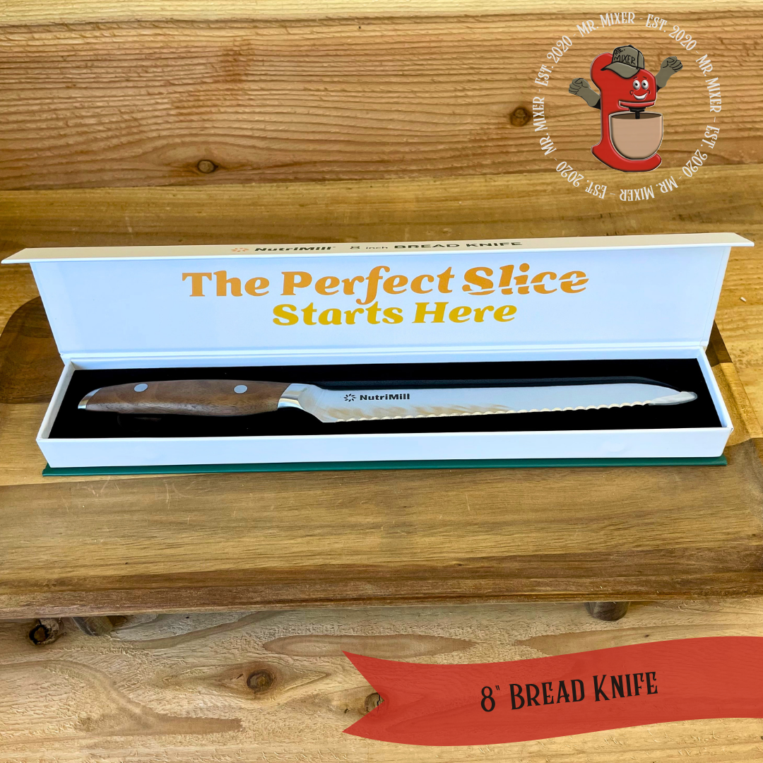 8" Bread Knife with Walnut Handle