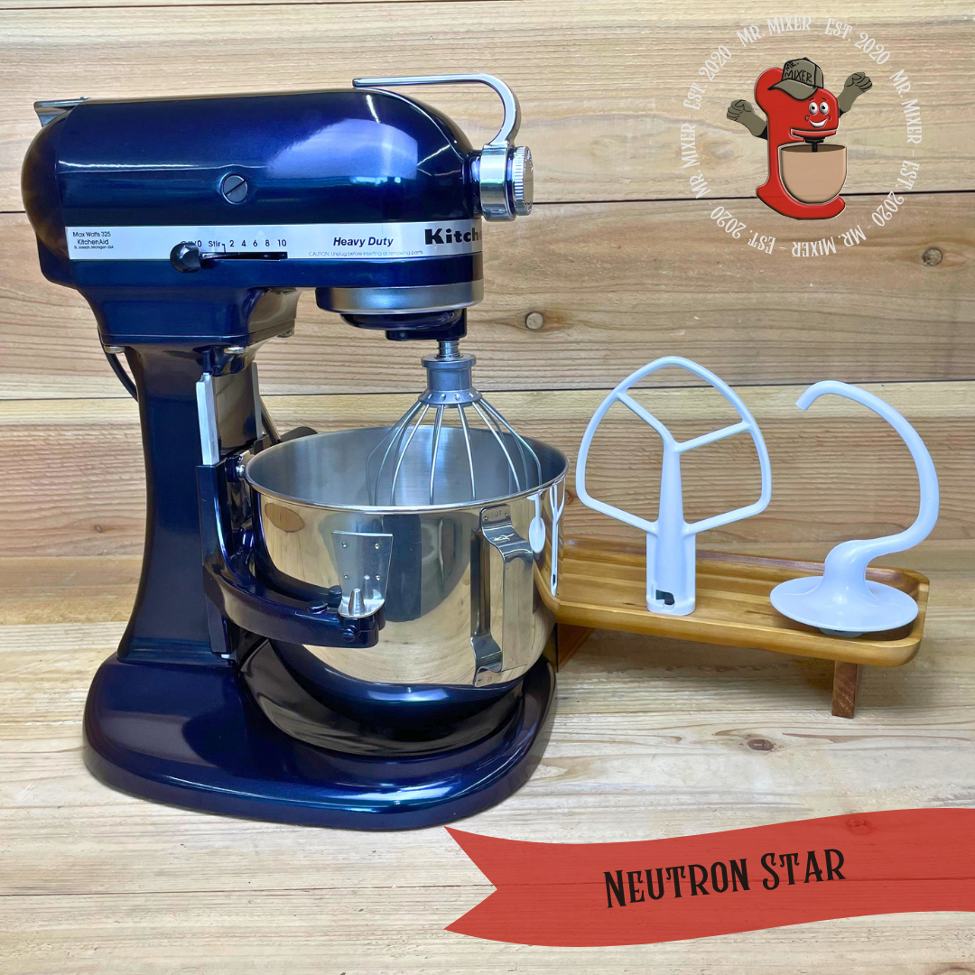 Mr. Mixer Upgraded KitchenAid Neutron Star With Coated Attachments
