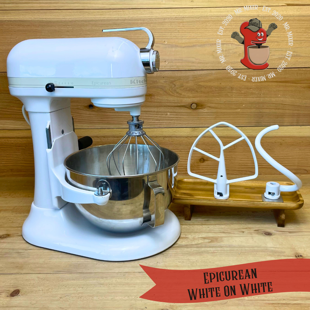 Mr. Mixer Upgraded KitchenAid Epicurean (KT2651XWW) 5.5 Quart