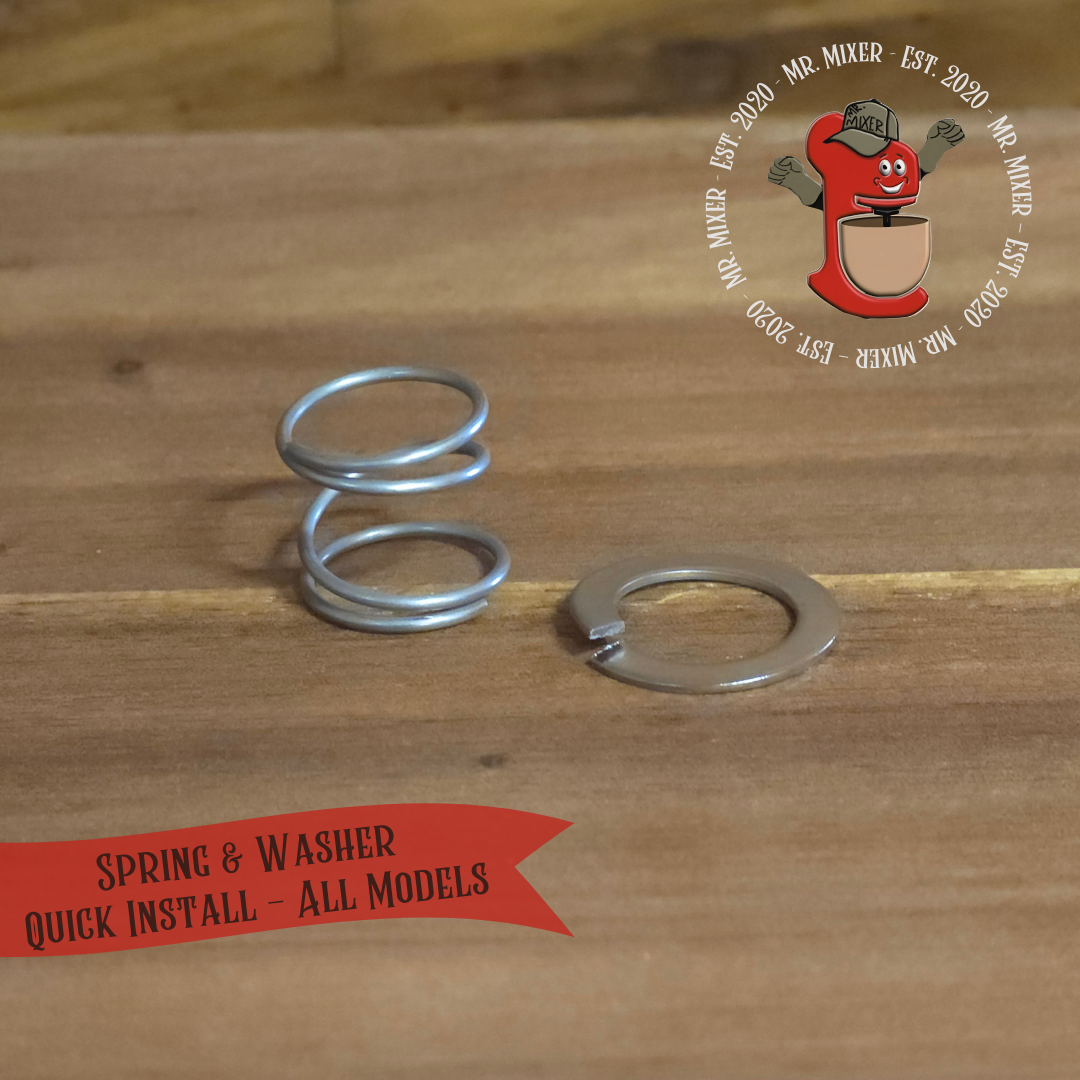 Spring & Washer Install Kit #3 for Proline 7qt/Commercial 8qt — Mr. Mixer