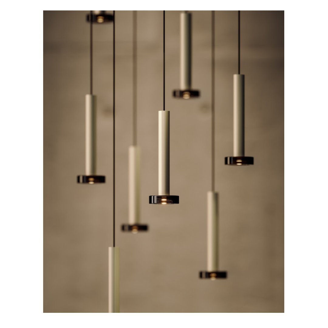 Milana - designed by Jaume Ram&iacute;rez for @marsetbcn - is now available with an optional pressed glass accessory (pictured in smoked).

Available in clusters of up to 19 units, Milana can expand from an elegant single unit, to a chandelier in vol