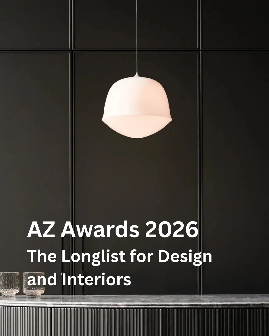 2026 AZ Awards longlist has been announced and in the Design: Light Fixtures category, we are incredibly proud of our portfolio partners for a clean sweep:

@and_light | Contour &amp; Pace 
@bocci | 141 Series 
@luceplan_northamerica | Liiu System

W