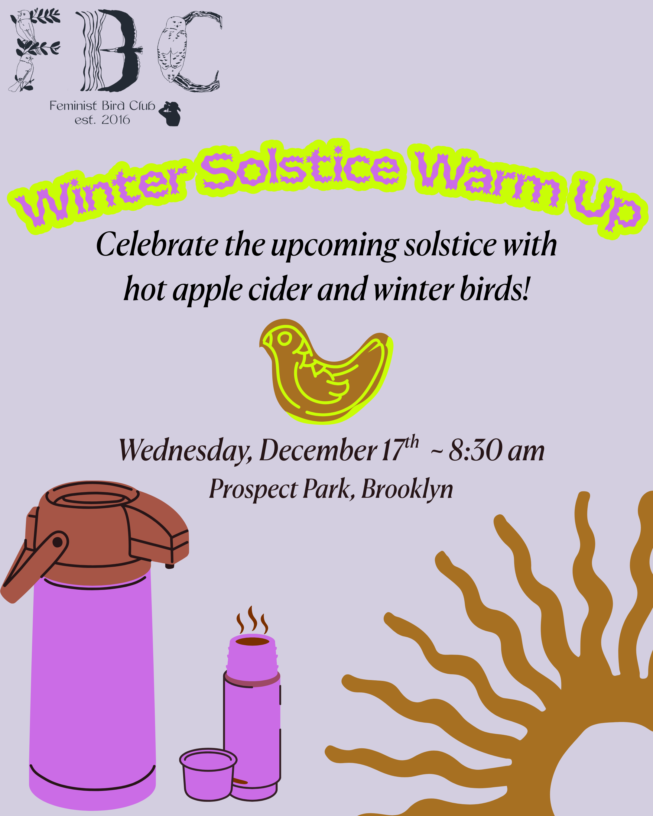 NYC - Winter Solstice Warm Up with Chelsea
