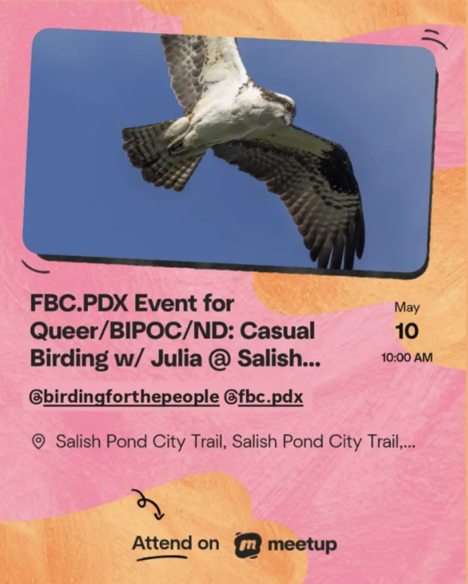 Casual Birding w/ Julia @ Salish Ponds