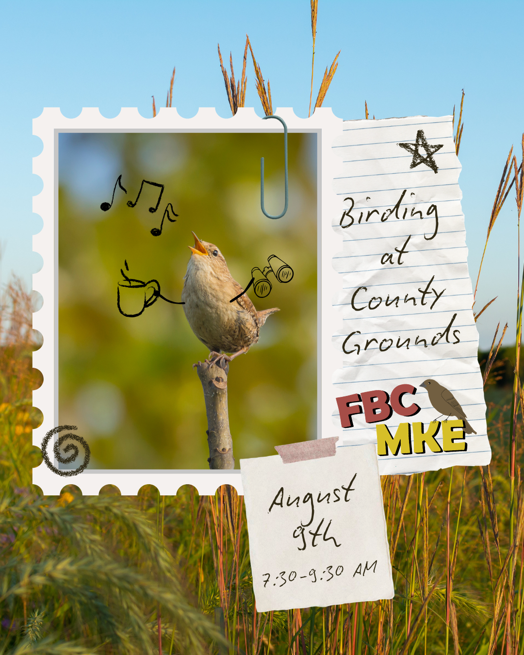 FBC MKE - Birding at County Grounds
