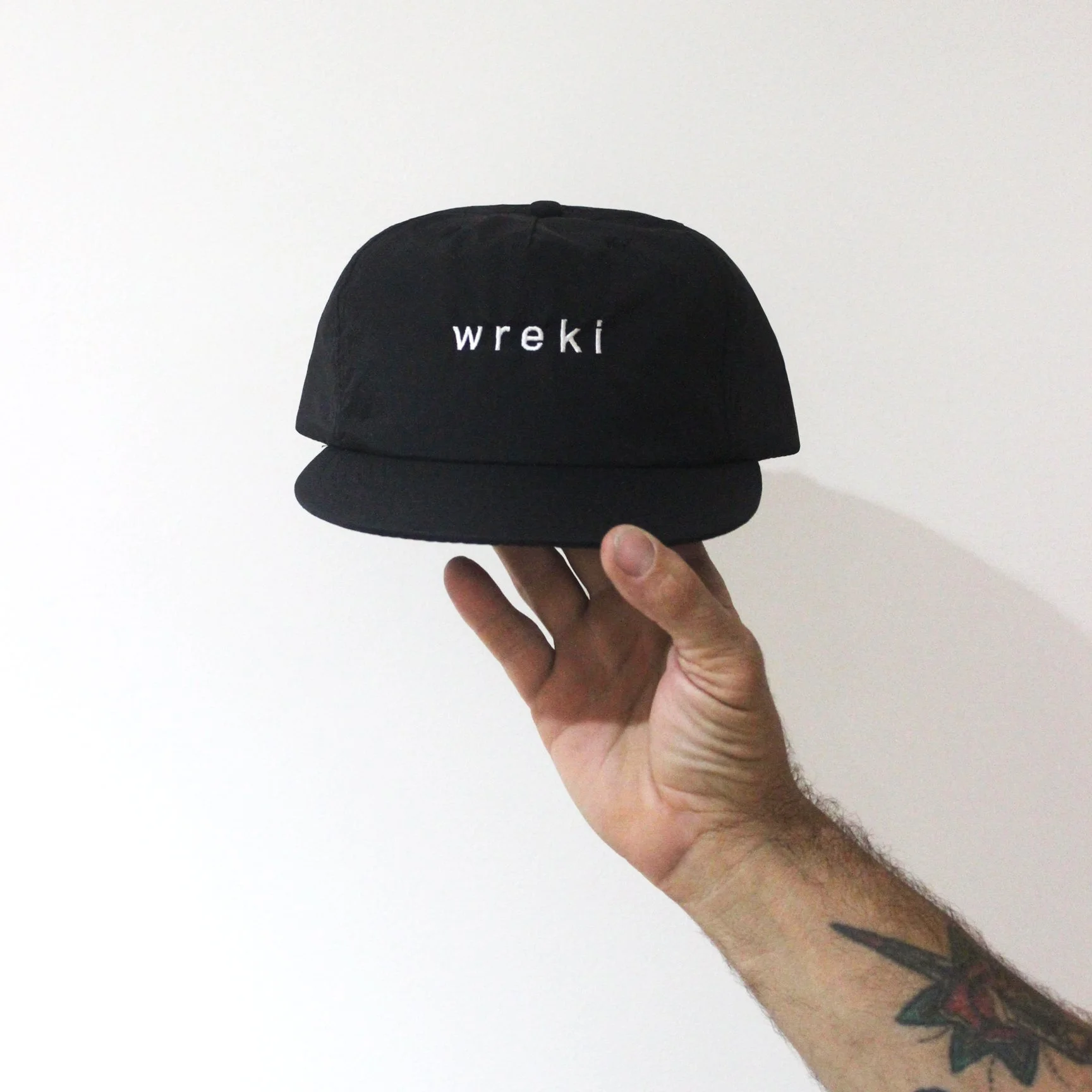 Spell Out Logo Cap — wreki