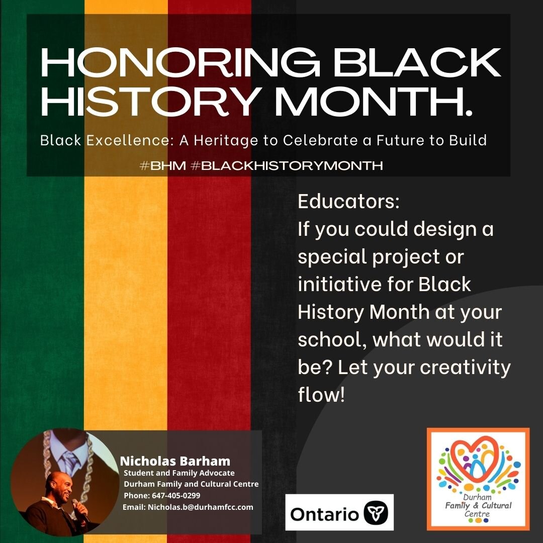Ignite the Imagination! Calling all educators to dream big and design a groundbreaking project for Black History Month at your school. Let your creativity flow and share your vision for a celebration that leaves a lasting impact on students' hearts a