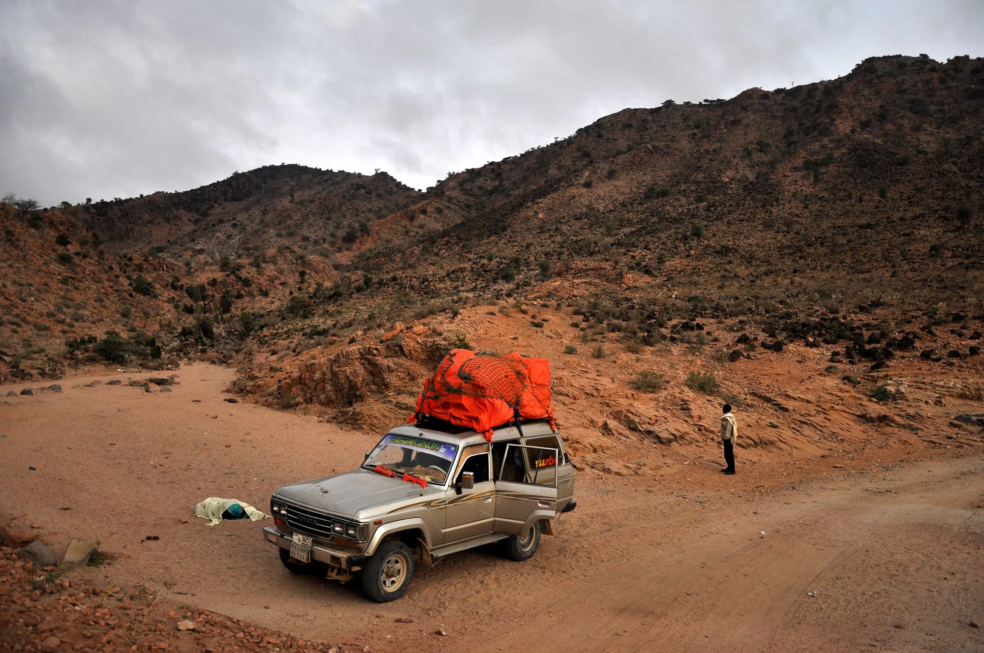  Just before tackling the mountains after crossing the Somalia border (which I didn't get photos of, but was one of the most surreal borders I've ever been to - picture militia men in street clothes with machine guns sitting on cardboard boxes watchi