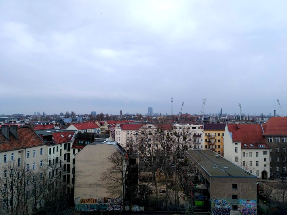  What passes for a great view in Berlin, which is luckily one of the few cities in the world where views really don't matter 