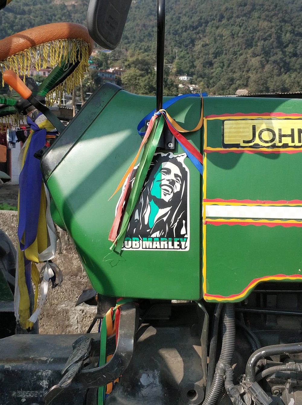  …we're still pretty sure that whomever owns this one is the coolest farmer around - and we're not even big Bob Marley fans.... 