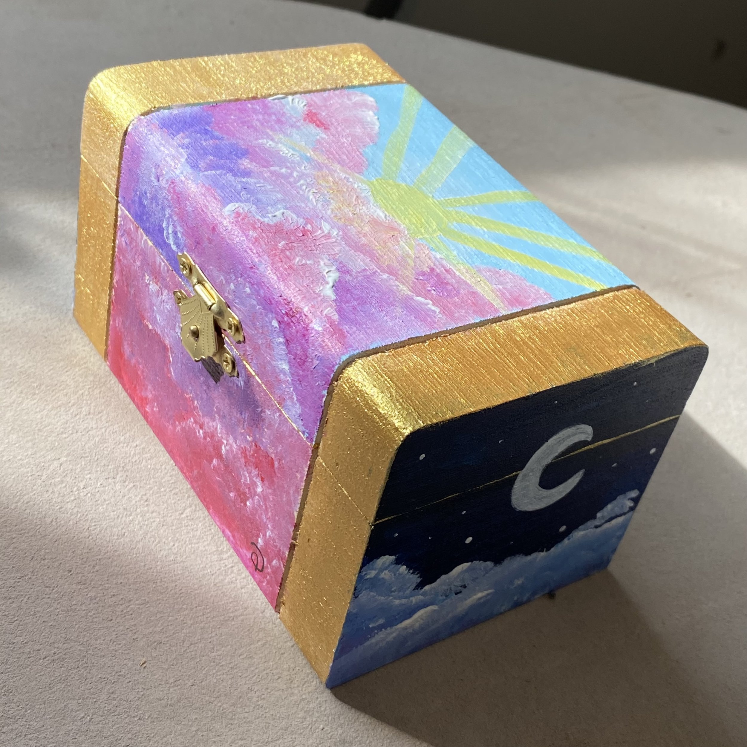 Sun & Moon Stash Box
