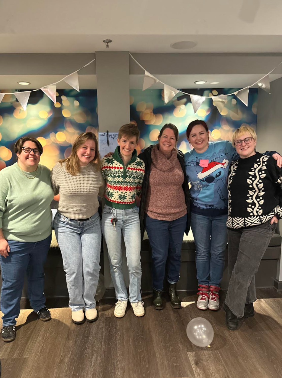 Sequoia Teen Counseling team at annual holiday party