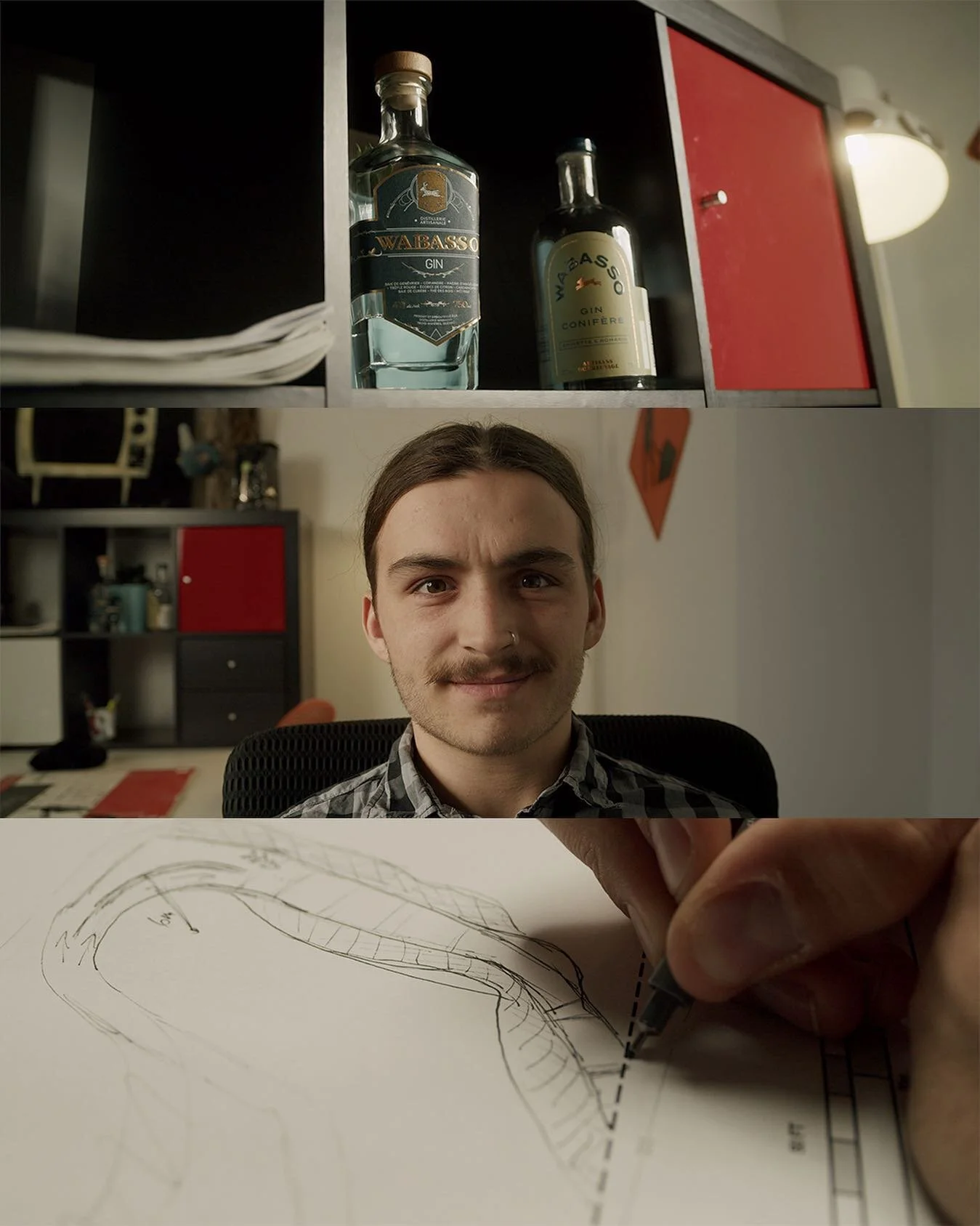 Quelques frames d&rsquo;un r&eacute;cent projet pour @sentiersboreals 🎬