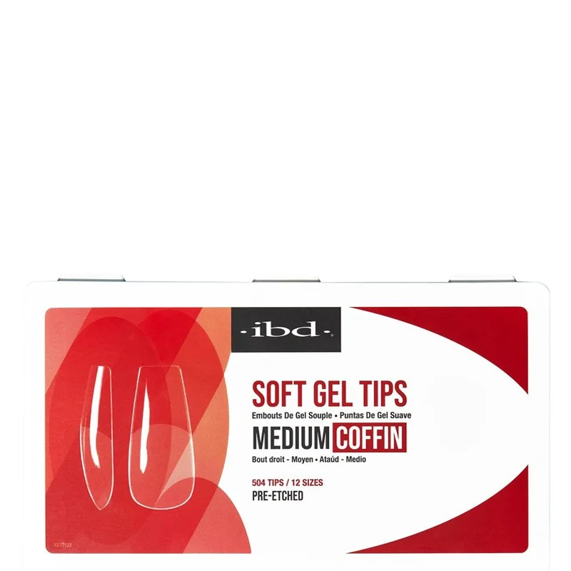 IBD SOFT MEDIUM COFFIN GEL TIPS