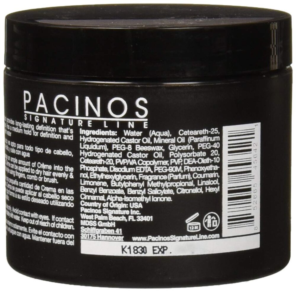 PACINOS CRÉME WAX — Wonder The New Generation