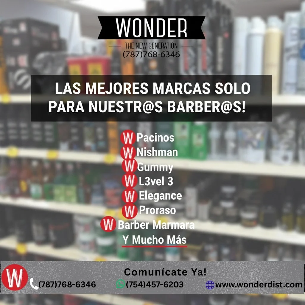 💈 &iexcl;Elevamos el nivel de tu barber&iacute;a! 💈

En Tu Home Depot Favorito @wonderdist sabemos que un gran trabajo requiere las mejores herramientas. Por eso, tenemos el inventario m&aacute;s completo con las marcas l&iacute;deres que t&uacute;