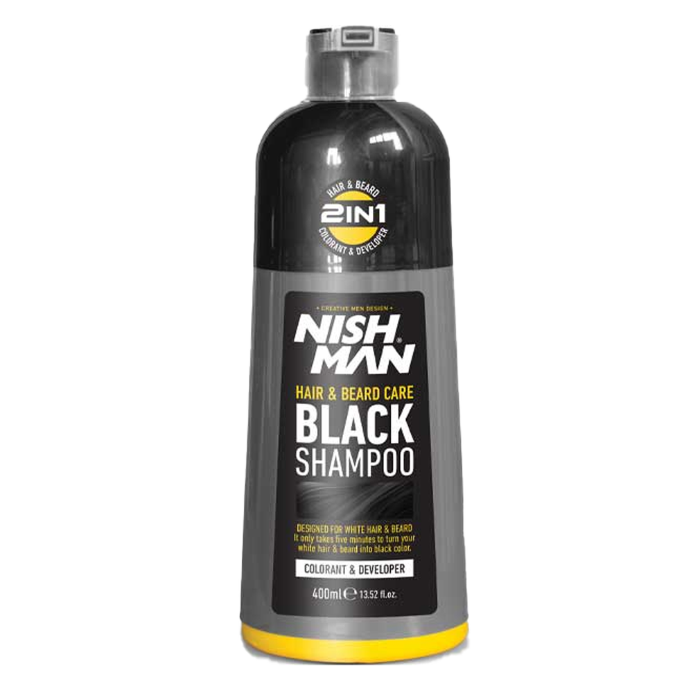 NISHMAN 2in1 BLACK SHAMPOO — Wonder The New Generation