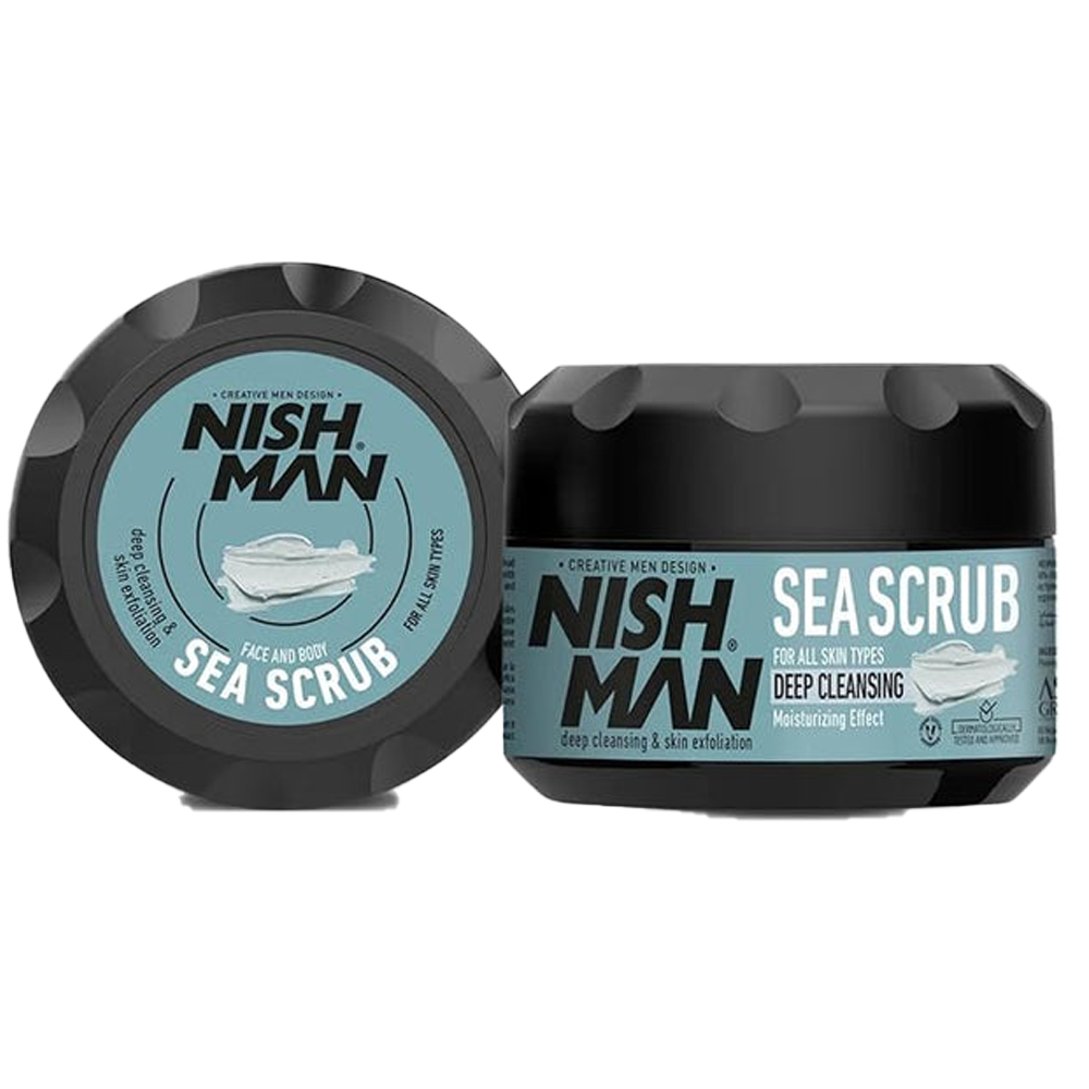 NISHMAN SEA SALT FACE & BODY SCRUB