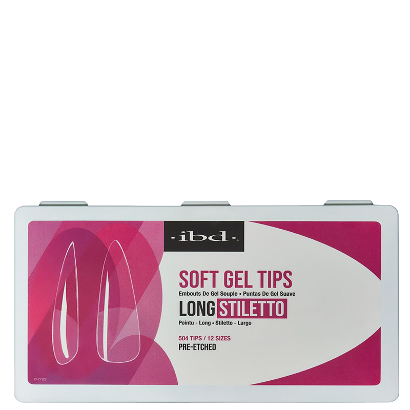 IBD SOFT LONG STILETTO GEL TIPS