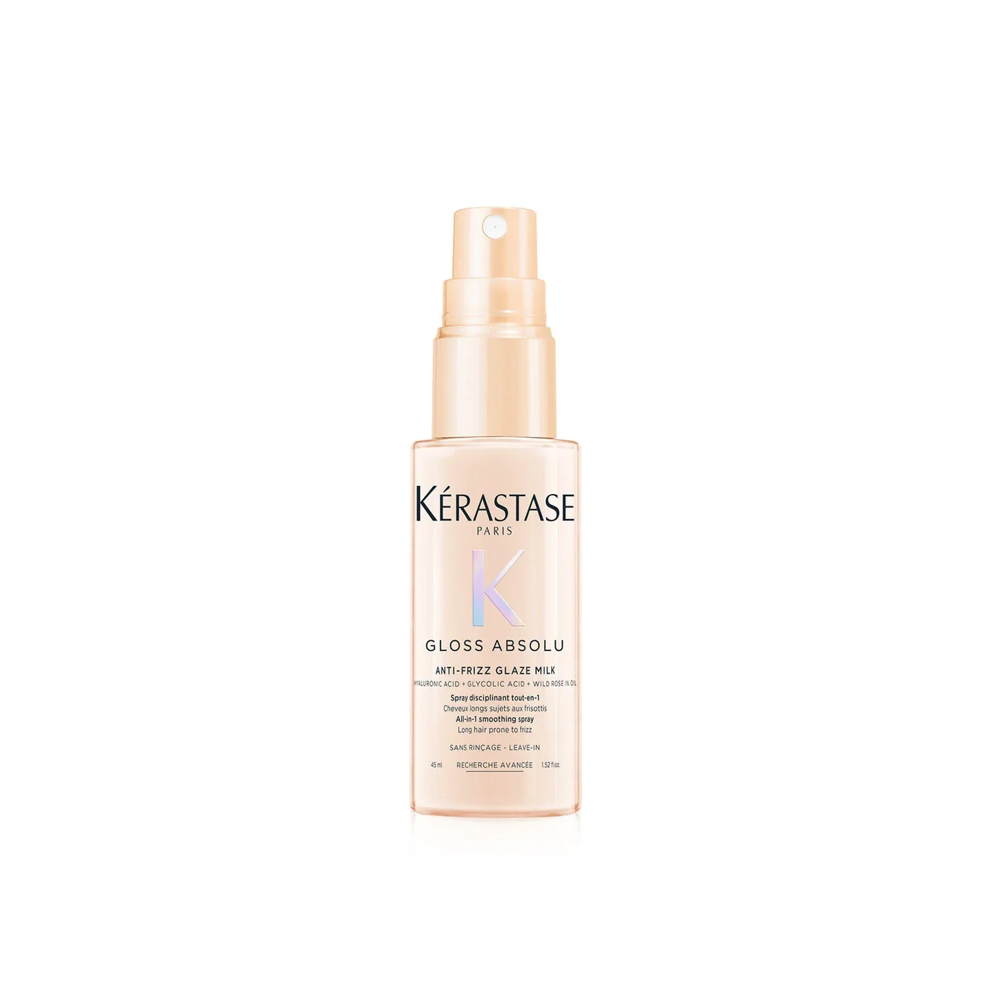 Gloss Absolu Glaze Milk Anti-Frizz Heat Protecting Spray-Travel Size