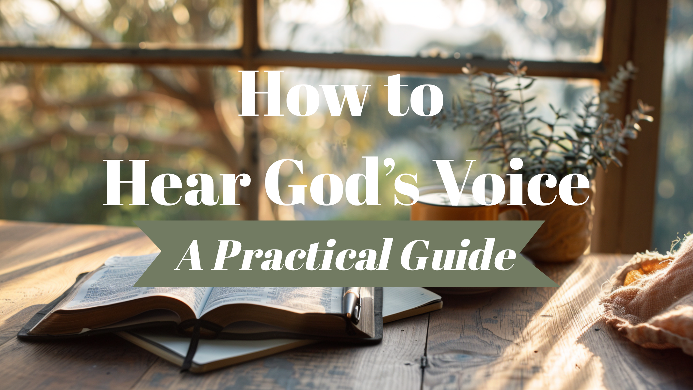 Roma Waterman sharing a practical guide on how to hear God's voice