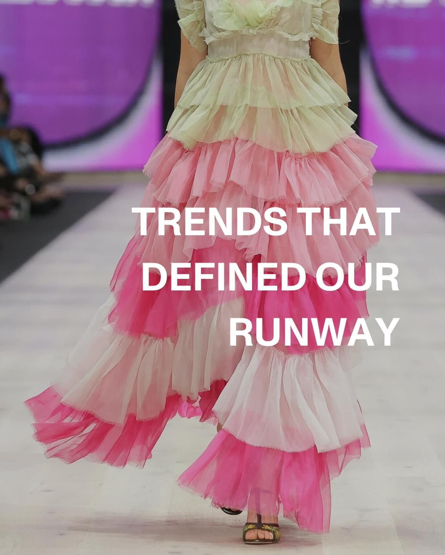 As we wrap up another festival, we take a look at the captivating trends showcased on our premium runway series, paving the way for what&rsquo;s to come in fashion for 2024. Sheer is back (again), layering is a must, officewear is now everyday wear, 