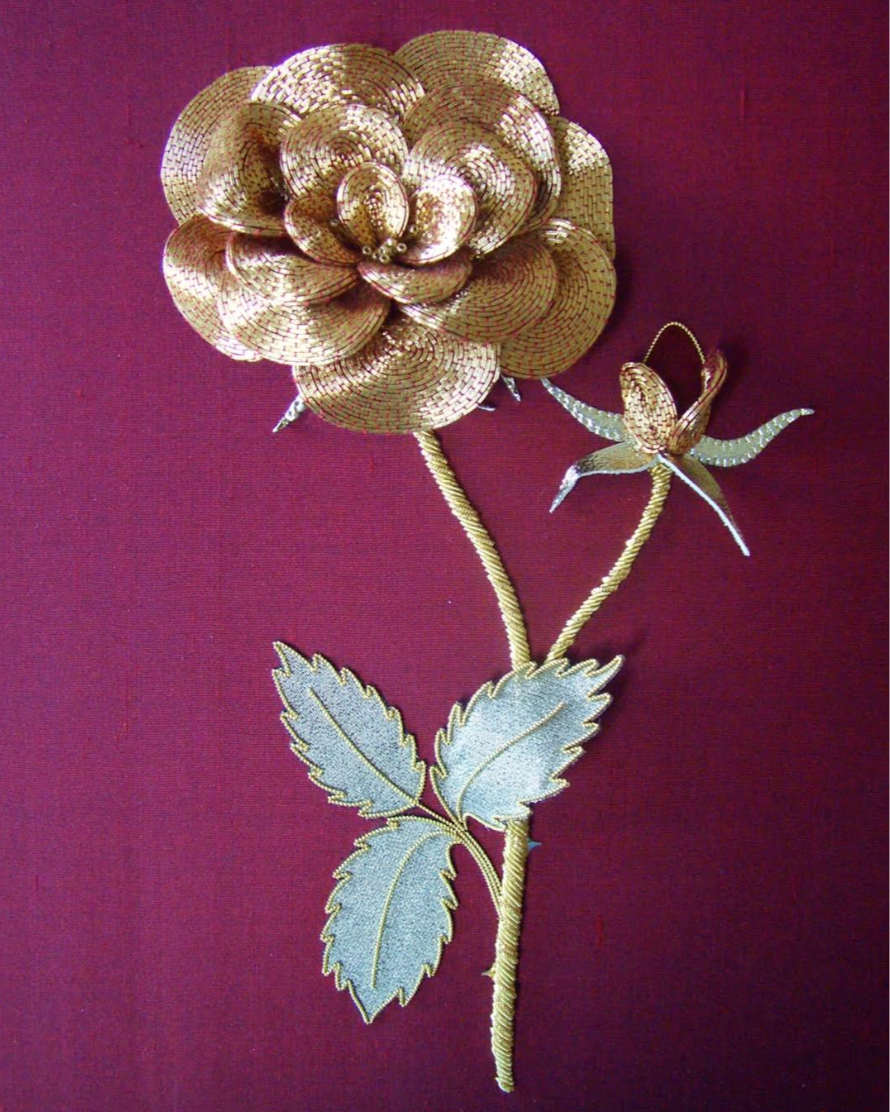 SHINING A LIGHT ON GOLDWORK EMBROIDERY