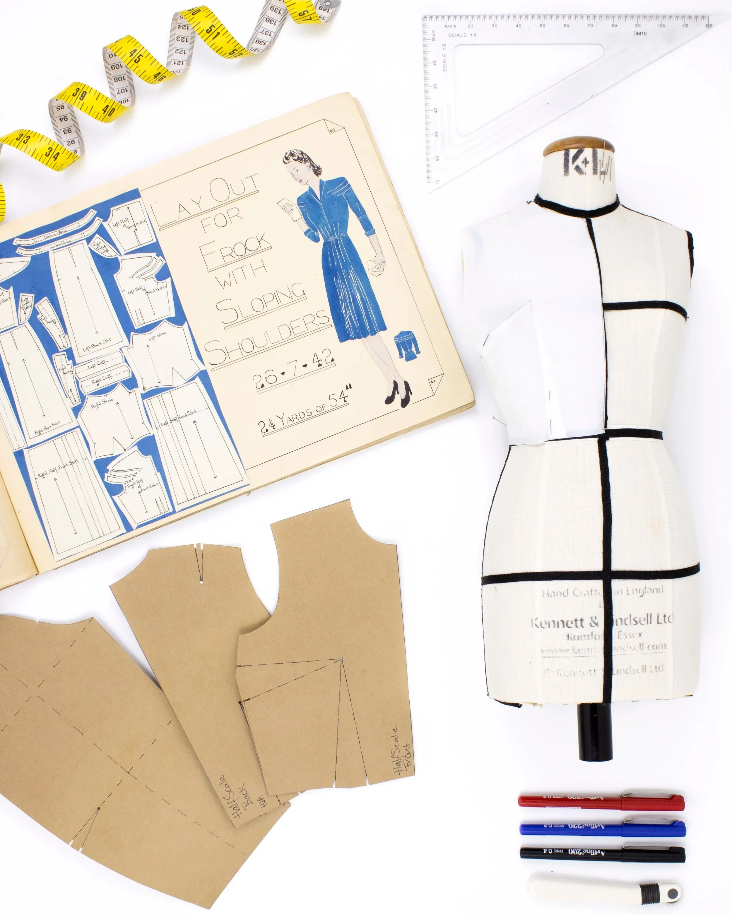 FASHION FORMATIONS: THE ART OF DART MANIPULATION FROM THE 1940s