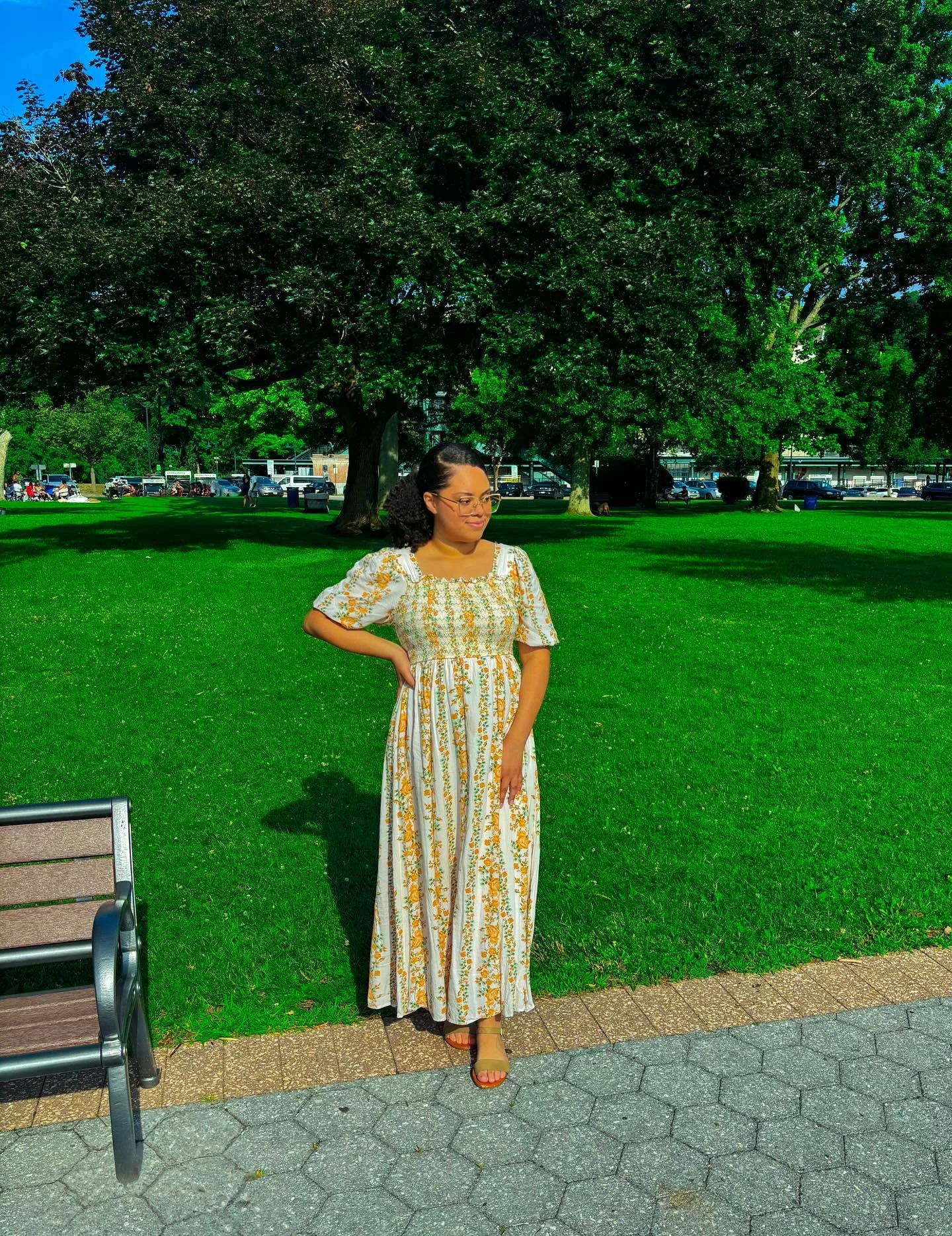 My no.1 summer dress!! What I wore for Sabbath yesterday 🙏🏽🌸

Modest dress: @jessakae &ldquo;Rosaline&rdquo;

#christianmodesty #modestfashion #christianfashionblogger #modestfashionblogger
