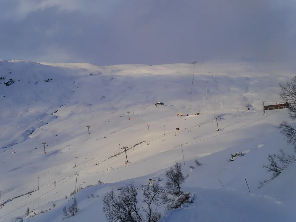 Vær og snø — Røldal Skisenter