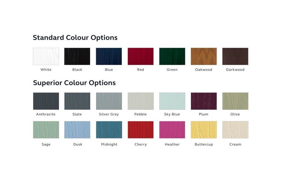 Composite Stable Doors Colours
