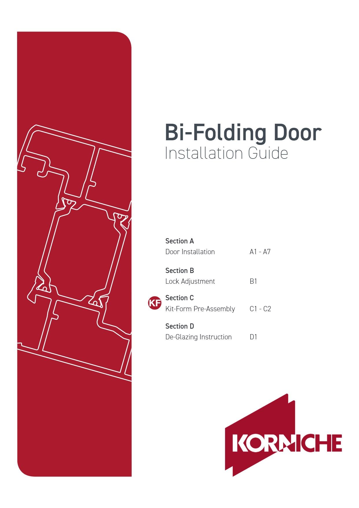 Korniche Bifold Door Installation Guide