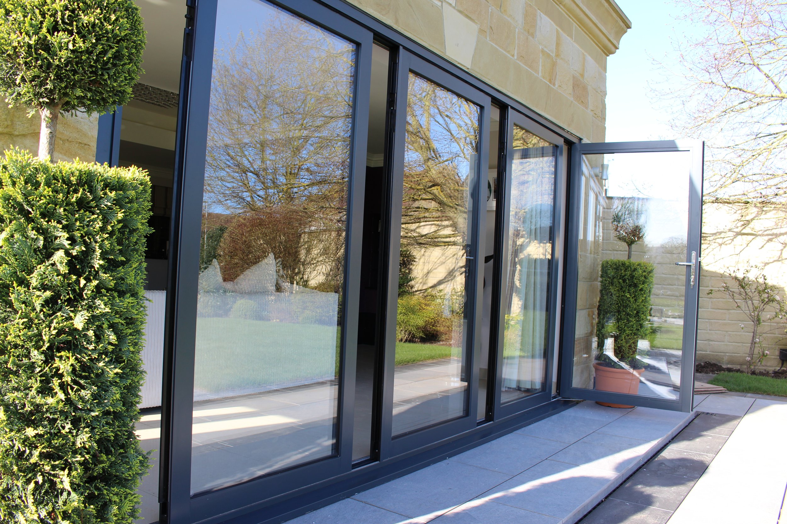 IndiFold Slide & Stack Panoramic Patio Doors External Doors Online