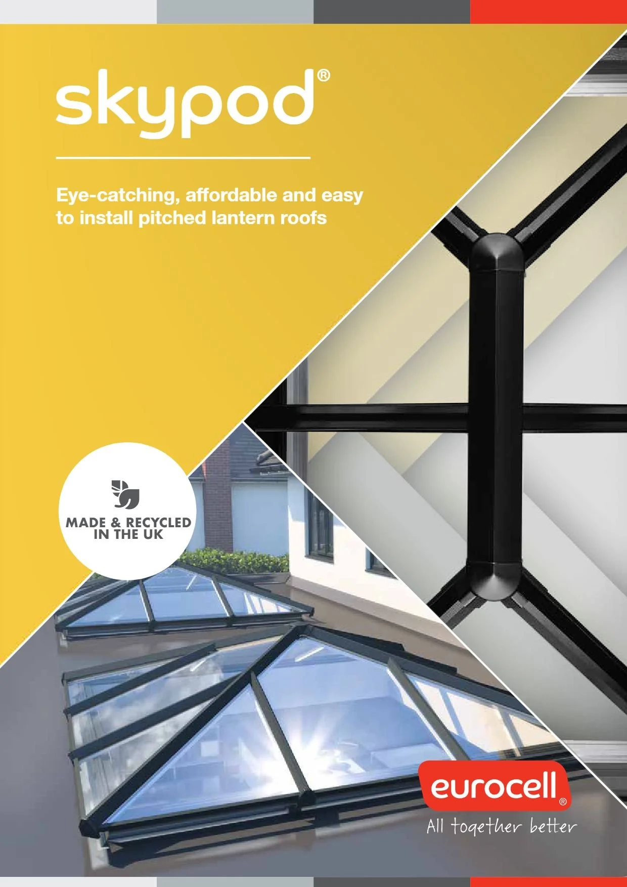 Korniche Atlas Sheerline Skypod Roof Lanterns External Doors Online