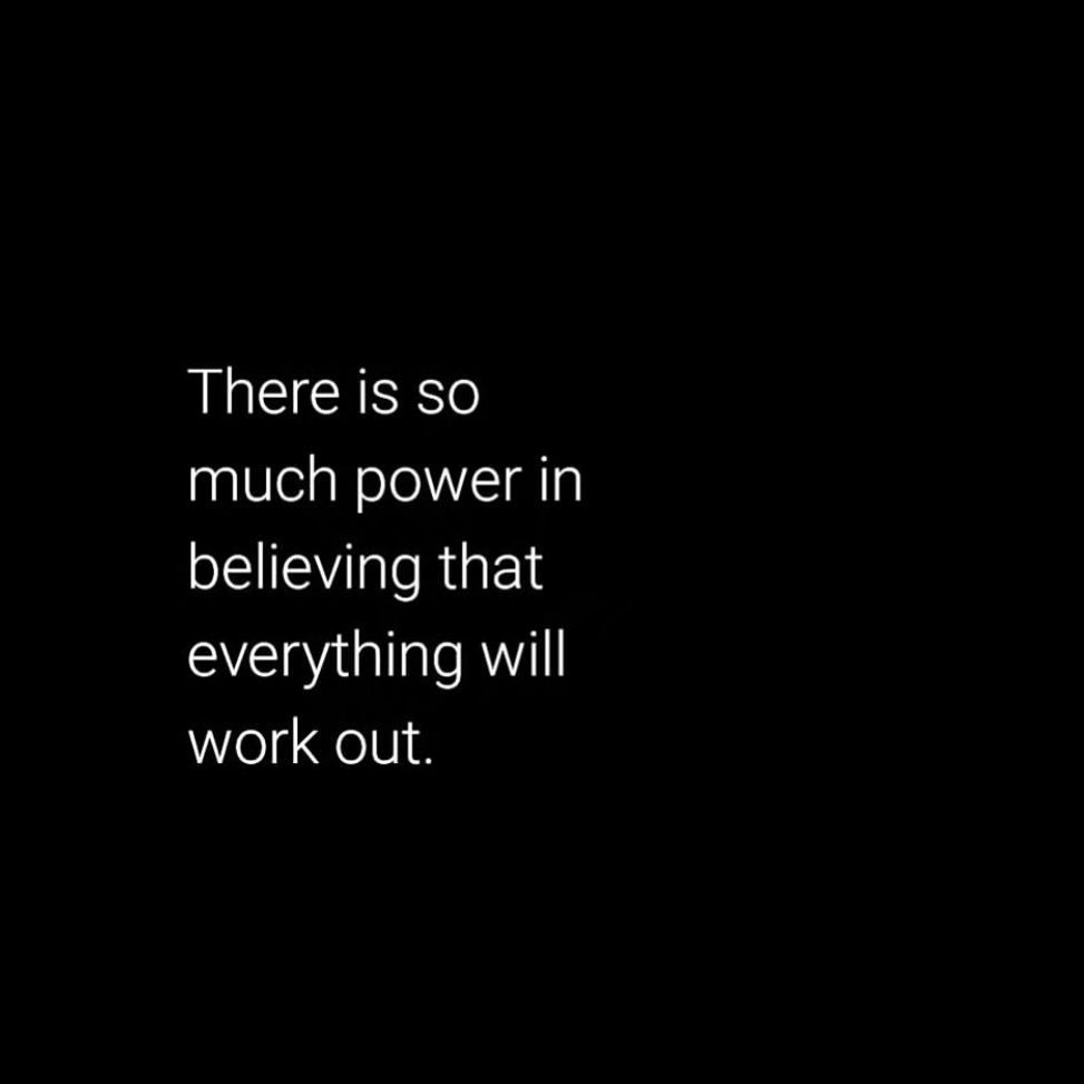 Sometimes things can feel so hard and so heavy, but research shows that just a simple belief in the possible good outcome can shift your mental well-being. So&hellip; what if it all works out? 🤍

via @the_higher_self__