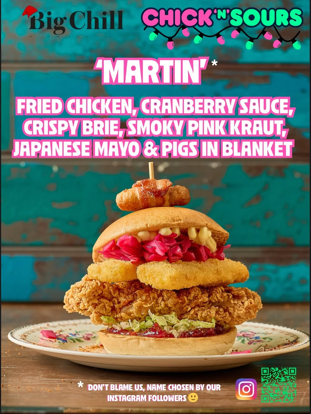 Introducing, er, &ldquo;Martin&rdquo; - our extremely festive Christmas sandwich launching exclusively at @bigchillbar today 😂🎄

Big thank you to @mrpsmith66 for really helping us out there with such a cracking Christmassy name 😂 and the rest of y