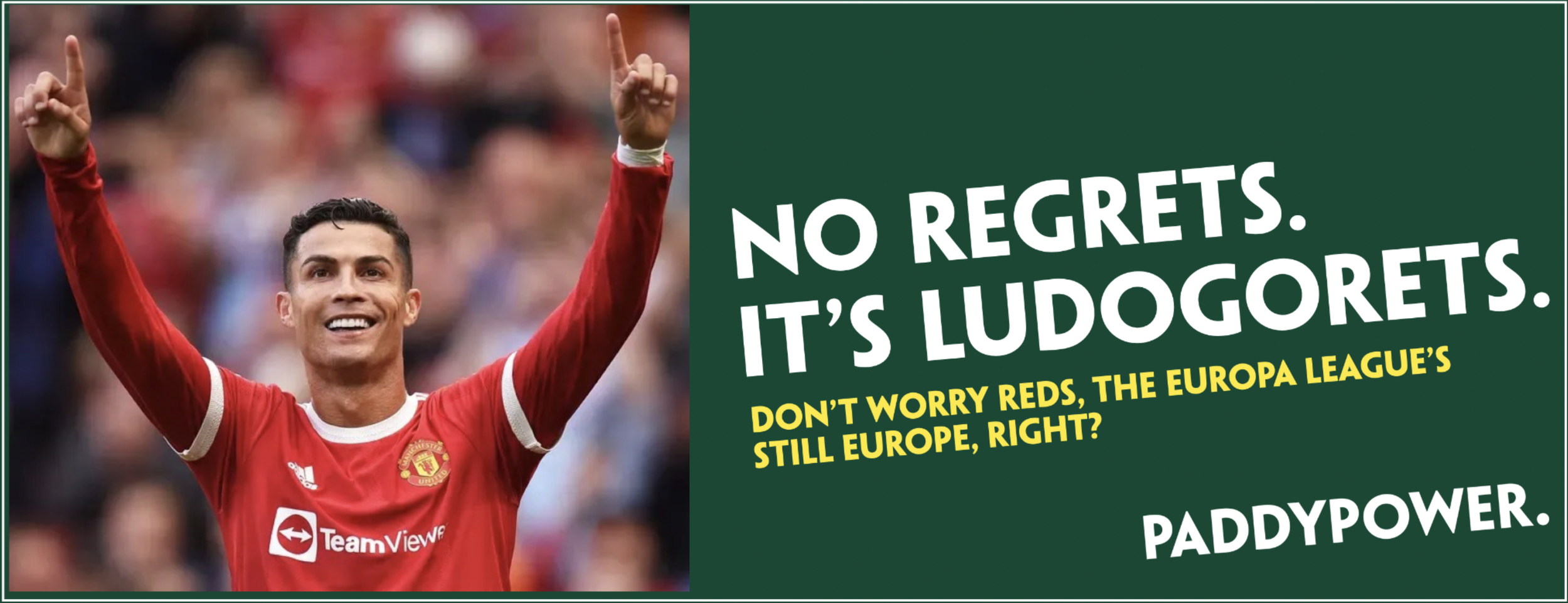  .  Putting a positive spin on Zouma's cat kicking incident. 