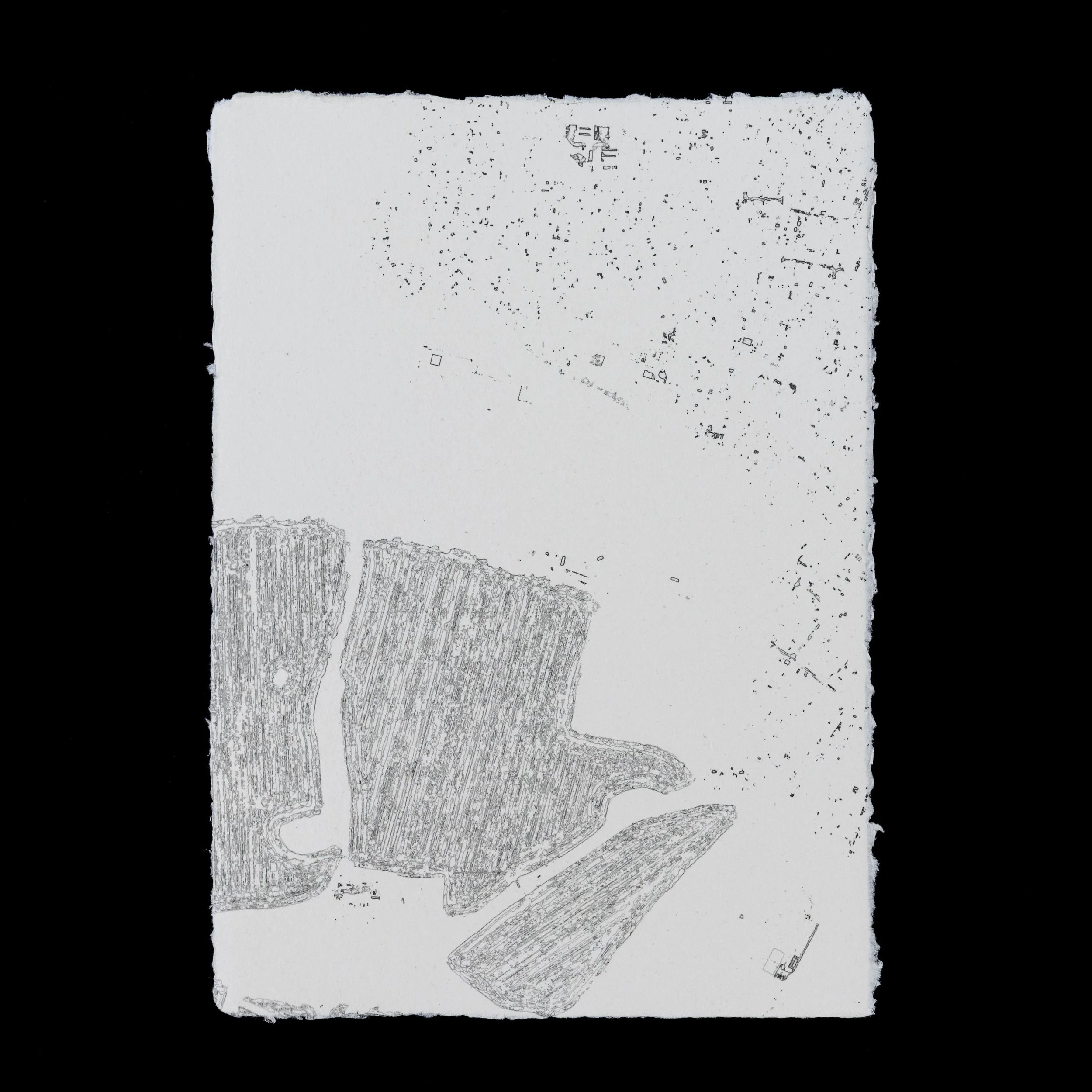 👨🏼&zwj;🎨 It&rsquo;s very rare that I sell my artworks, but I now have a number of prints from my current (be)longing exhibition available to buy. These include:

~ Works from C15H25N3O. These are images that have been submerged in and altered by m