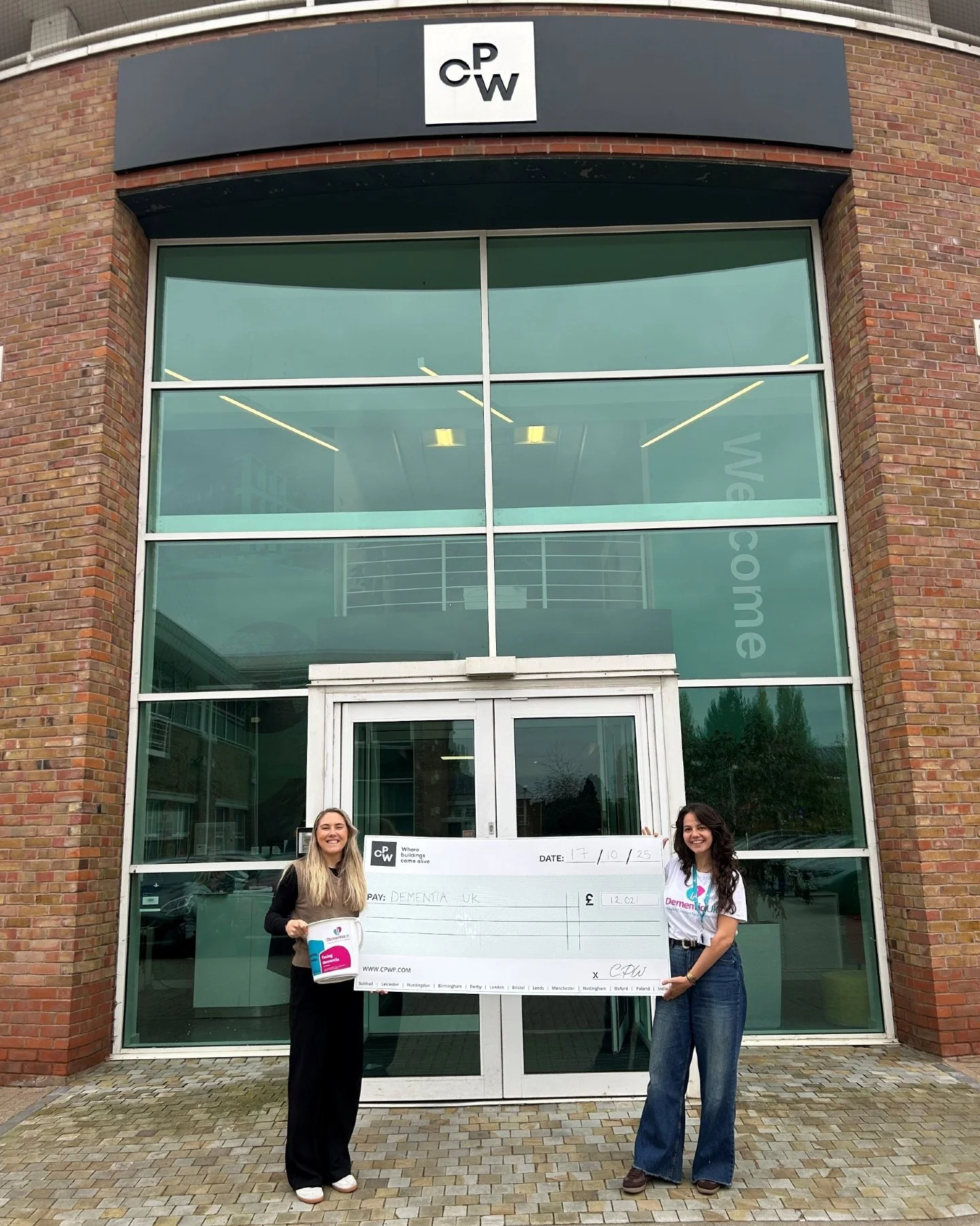 What an incredible milestone! 💙
Last week, our team were proud to present a cheque for £21,021 to @dementia_uk at our Solihull HQ – all funds were raised through our Associates Charity Event last month, hosted at the Button Factory in B