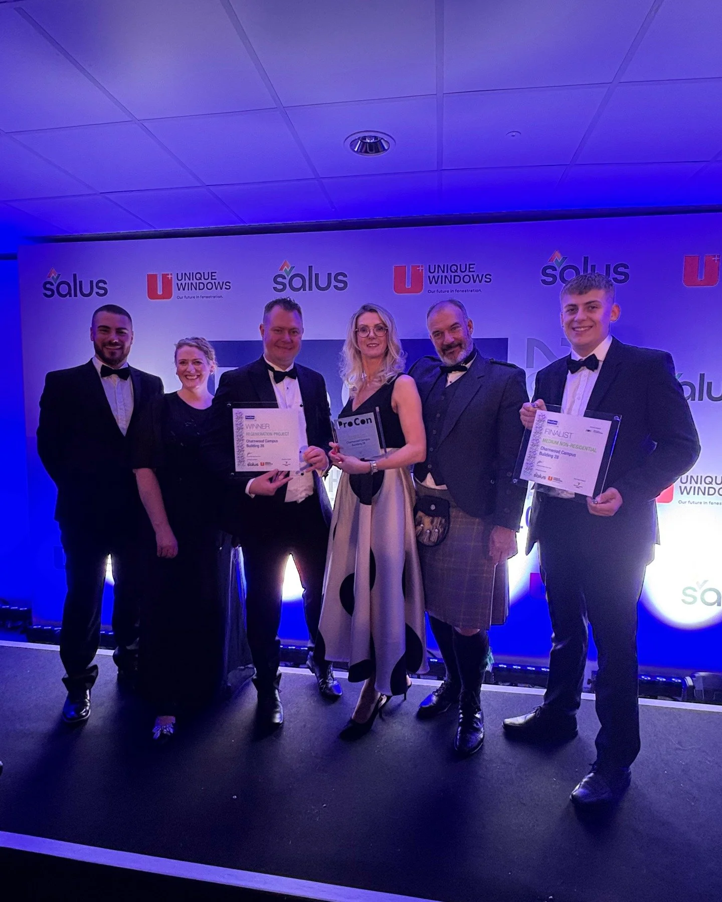 We had a fantastic evening at the ProCon Leicestershire Awards last week! With Building 28 at Charnwood Campus winning the Regeneration Project of the Year Award, and Jewry Wall also taking home the Large Non-Residential Scheme of the Year Award &nda