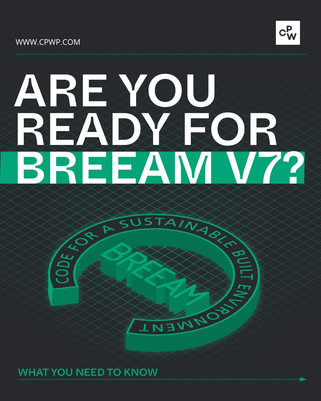Don&rsquo;t miss the deadline! ⏰ 

BREEAM UK New Construction Version 6 closes for registrations on 27 January 2026.
After this date, all new projects will need to register under Version 7.

If you&rsquo;re looking to secure your project under V6, no
