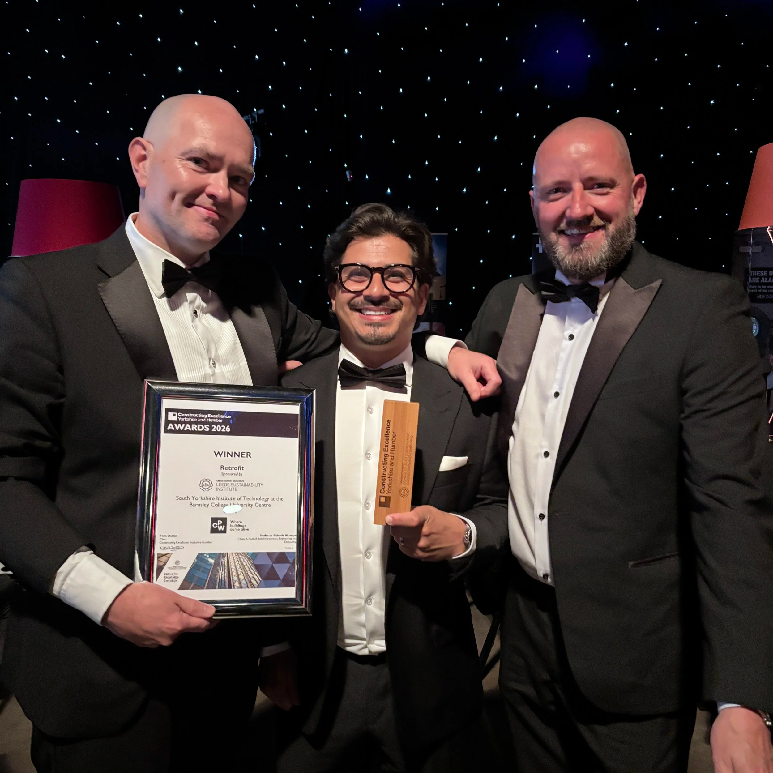 South Yorkshire IOT Barnsley College wins Retrofit Award at Constructing Excellence Yorkshire &amp; Humber 2026